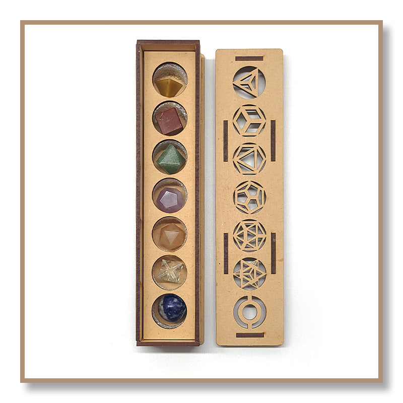 Sacred Geometry Chakra Set