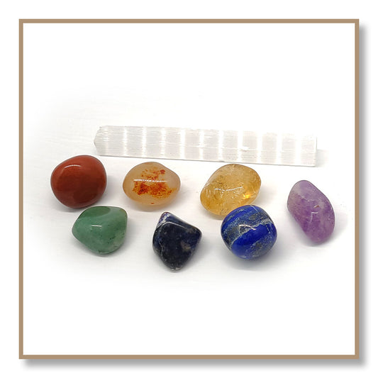 Tumbled Chakra Set