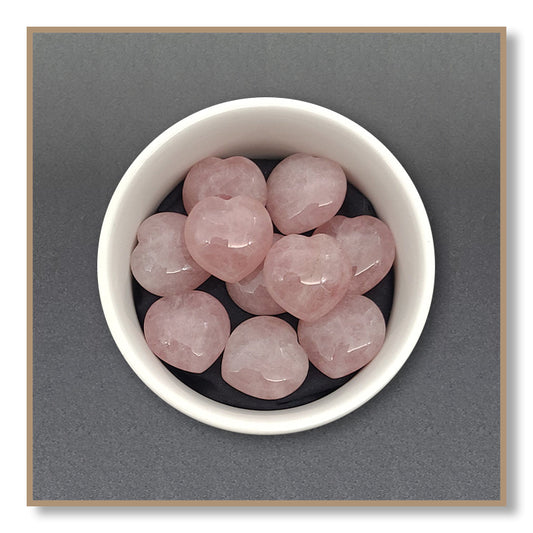 Rose Quartz Heart