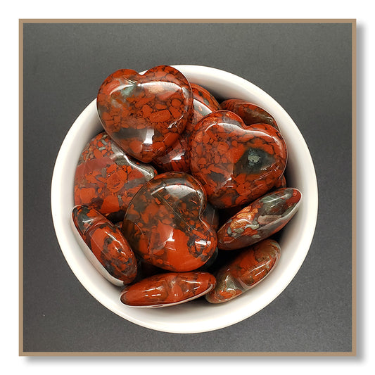 Poppy Jasper Heart