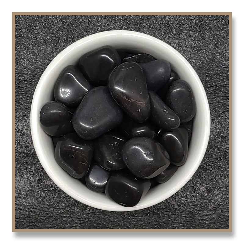 Black Tourmaline Tumbled Stone