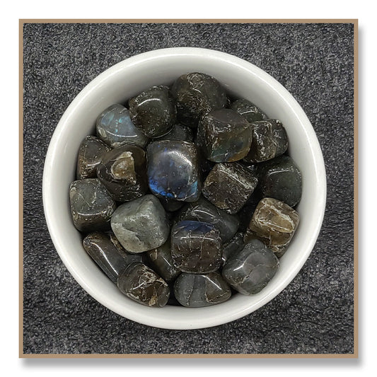 Labradorite Tumbled Stone (for Grids)