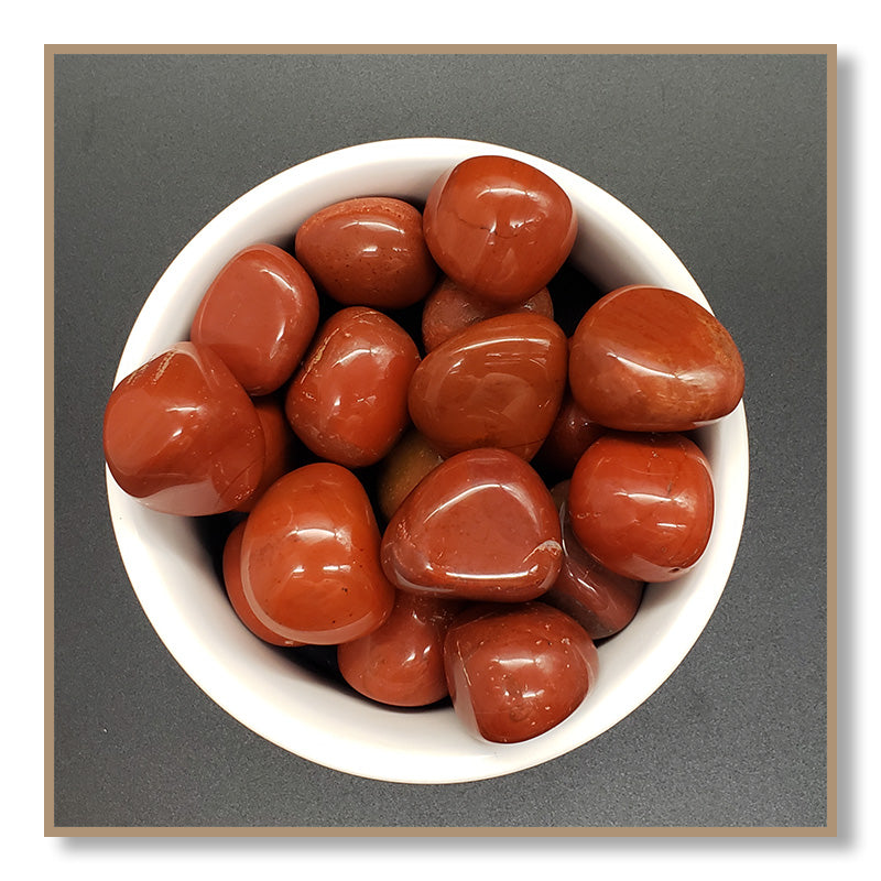 Red Jasper Tumbled Stone