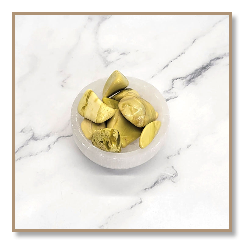 Serpentine Tumbled Stone (for Grids)