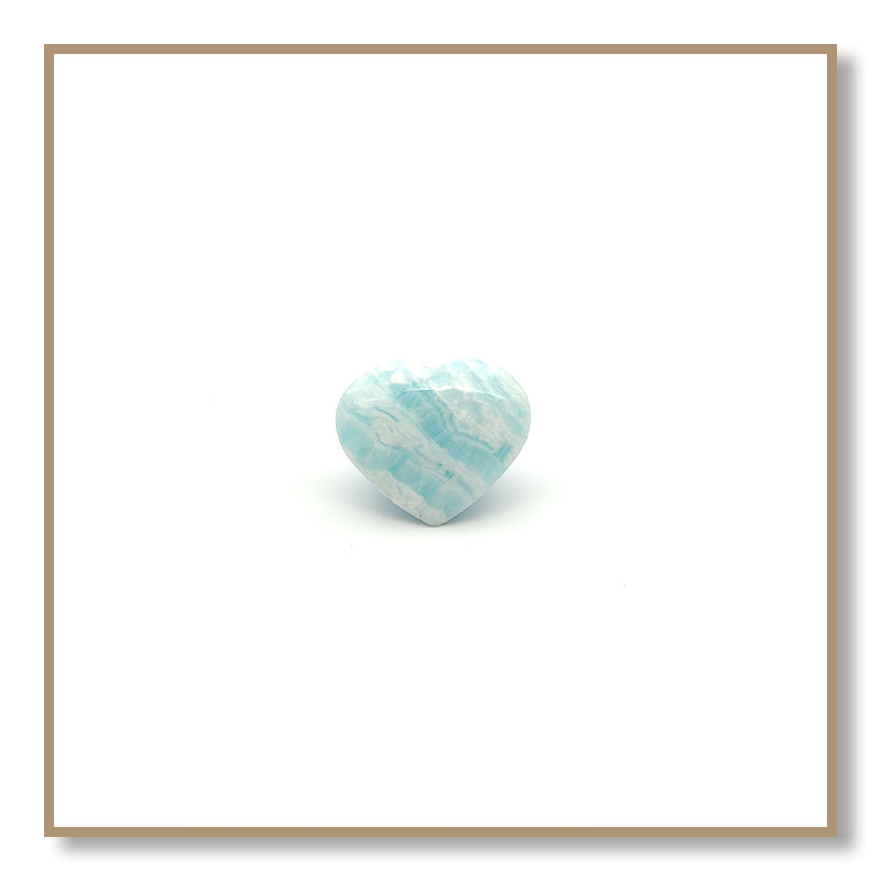 Caribbean Calcite Heart