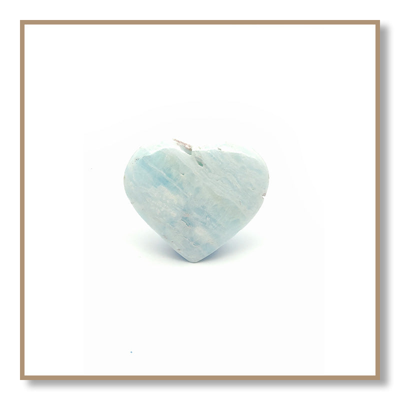 Caribbean Calcite Heart