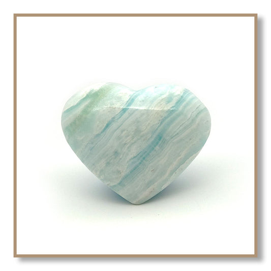 Caribbean Calcite Heart