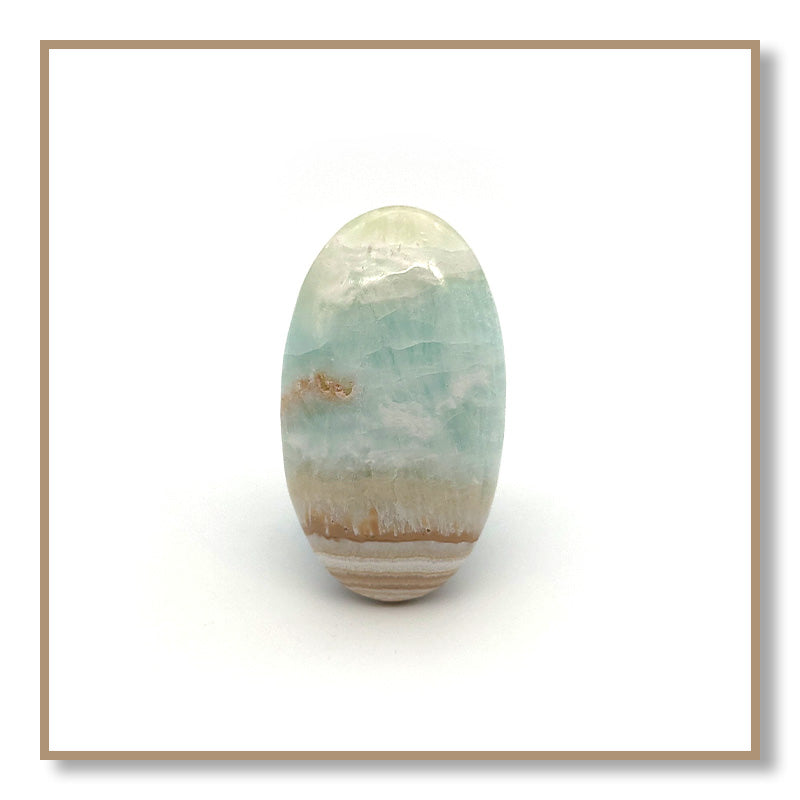 Caribbean Calcite Palm Stone