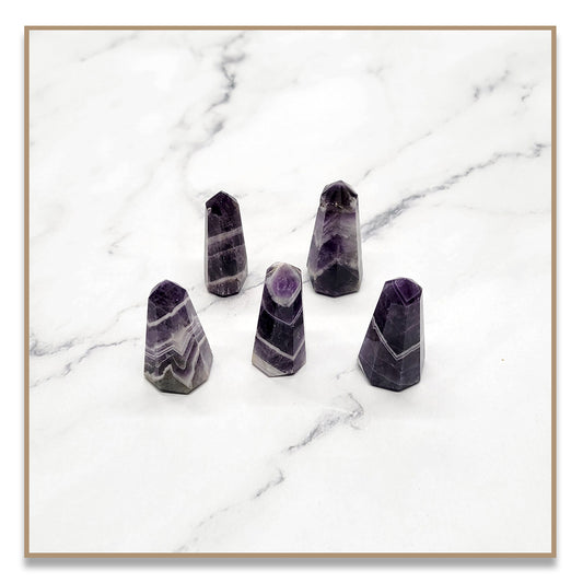 Chevron Amethyst Tower