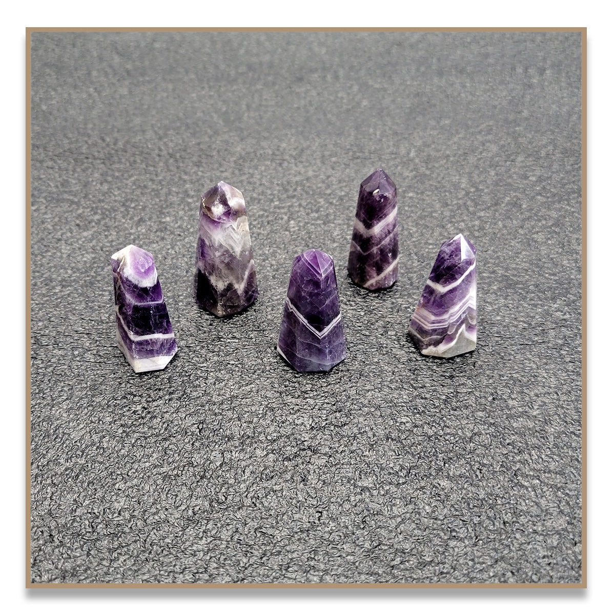 Chevron Amethyst Tower