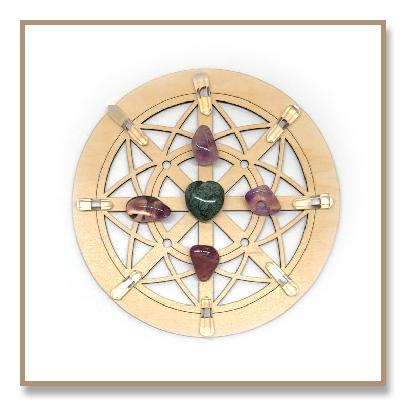 Crystal Grid Set - Immune System Strengthening