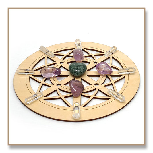 Crystal Grid Set - Immune System Strengthening