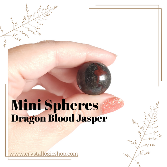 Dragon Blood Jasper Sphere