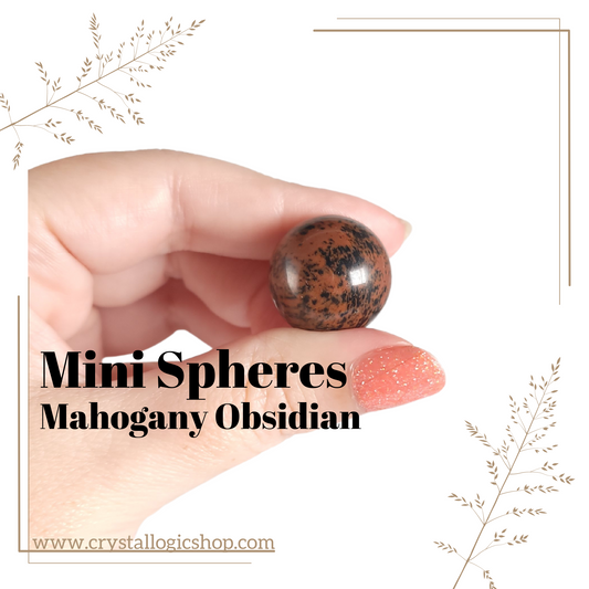 Mahogany Obsidian Sphere