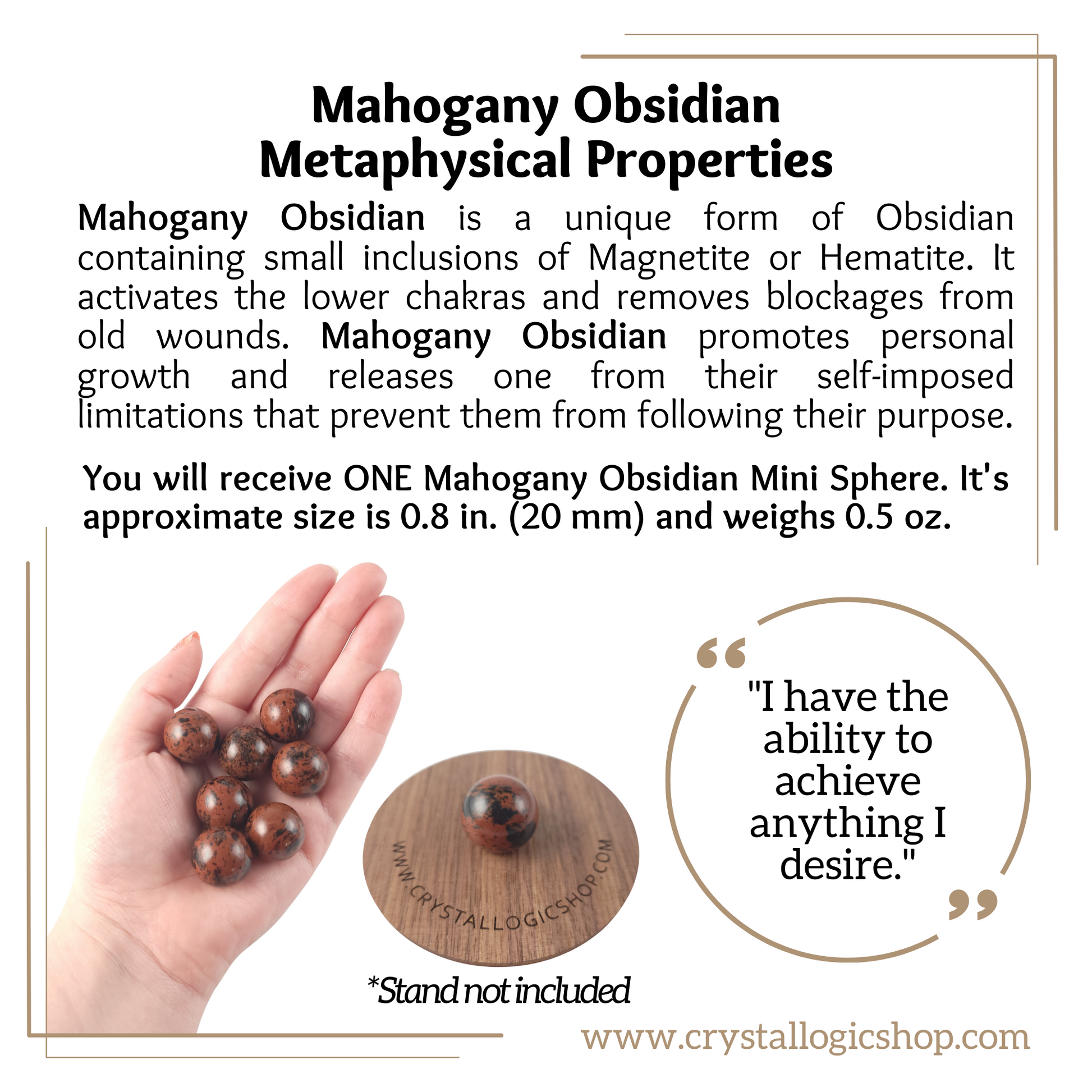Mahogany obsidian meaning deals