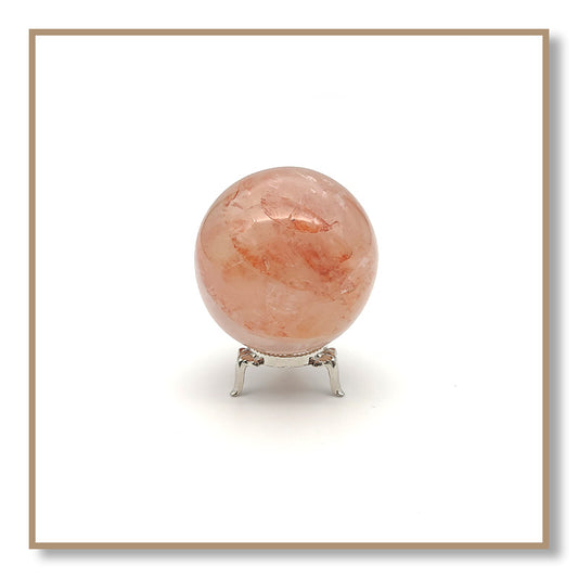 Fire Quartz Sphere