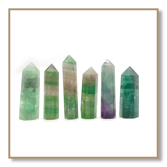 Green Fluorite Tower