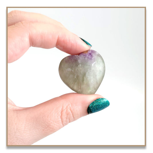 Fluorite Heart