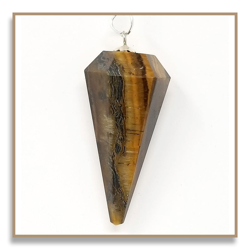 Golden Tiger's Eye Pendulum