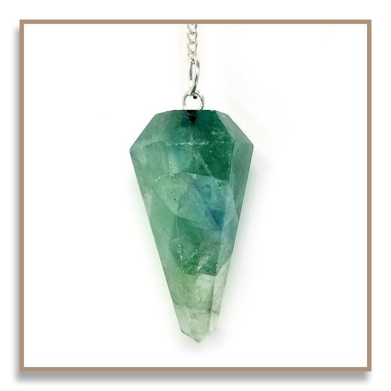 Green Fluorite Pendulum