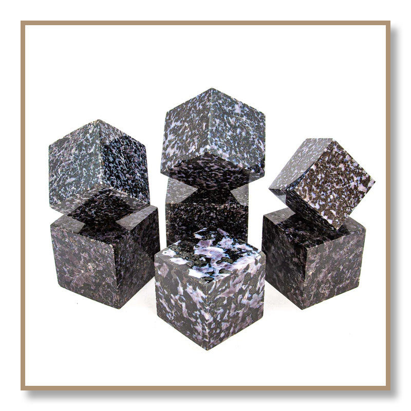 Indigo Gabbro Cube