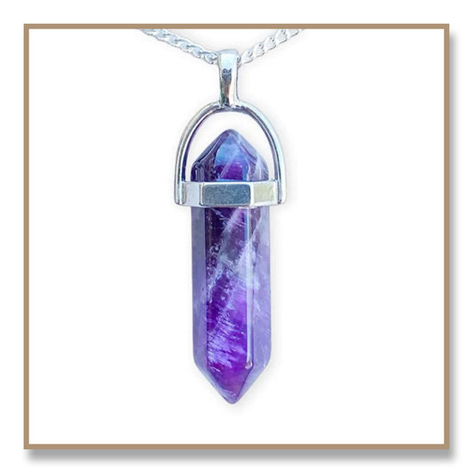 Amethyst Double-Terminated Necklace