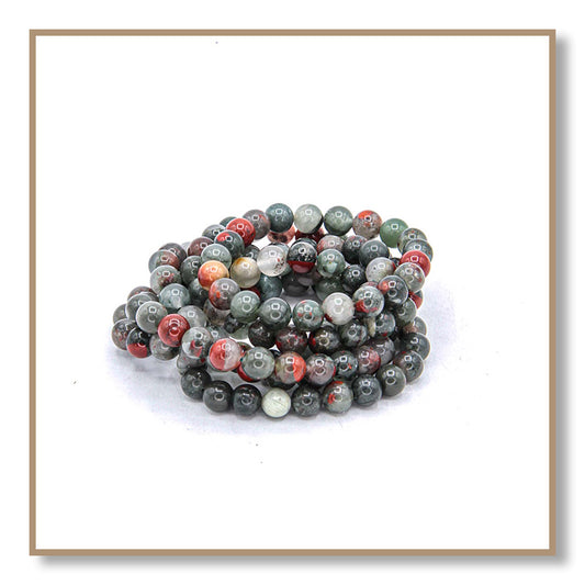 Bloodstone Bracelet (8mm)