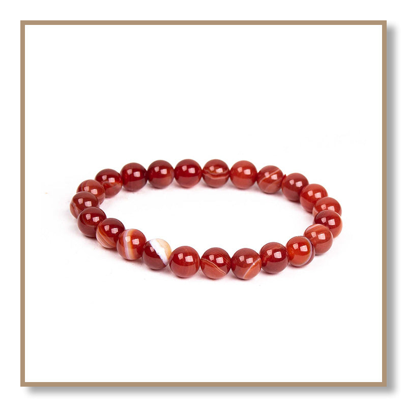 Carnelian Bracelet (8mm)