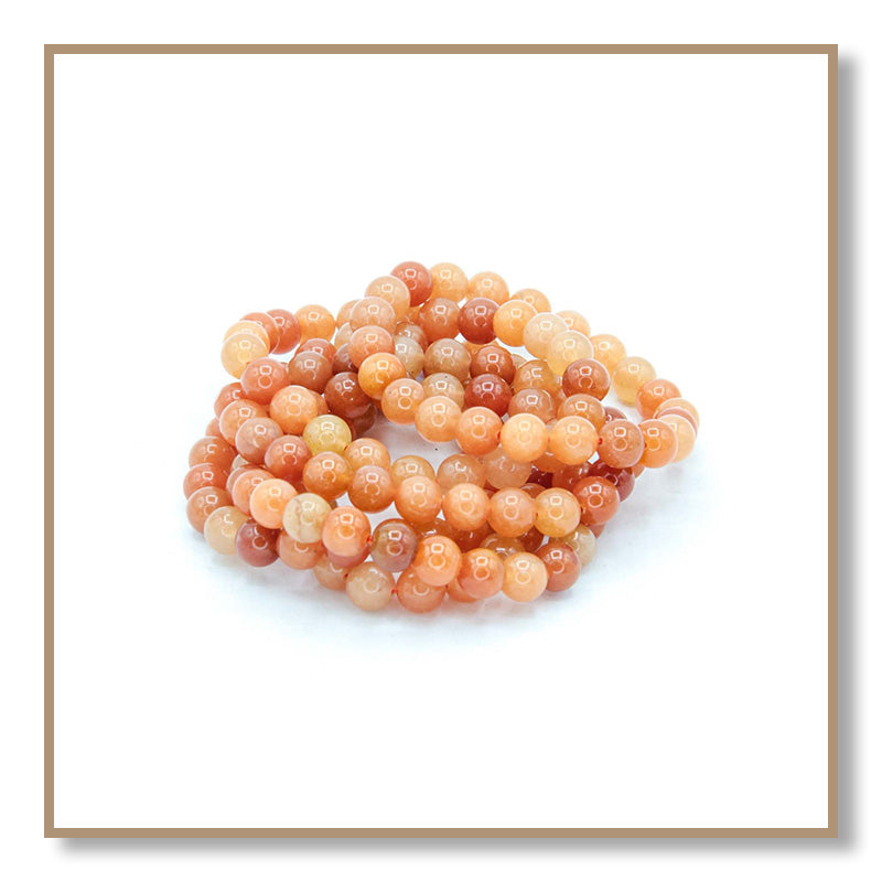 Orange Aventurine Bracelet (8mm)