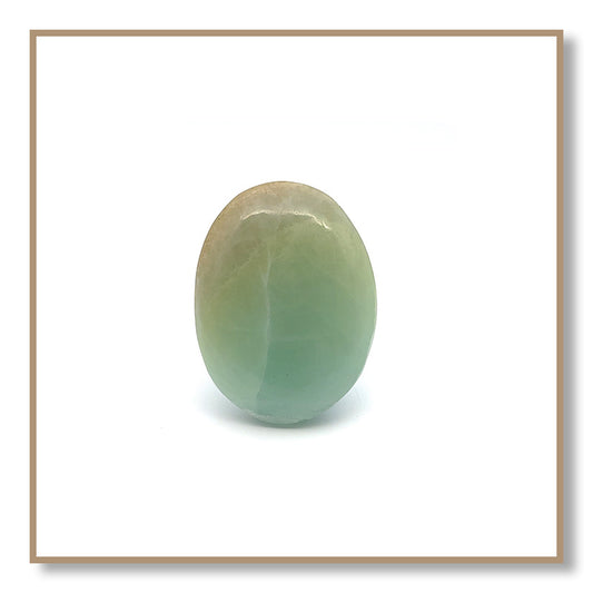 Pistachio Calcite Palm stone