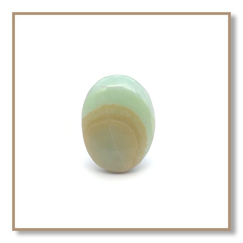Pistachio Calcite Palm stone