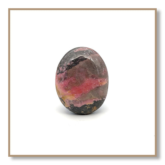 Rhodonite Palm stone