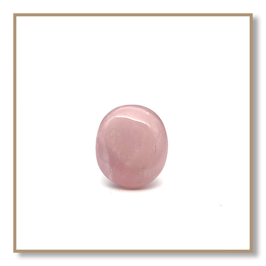 Rose Quartz Palm Stone