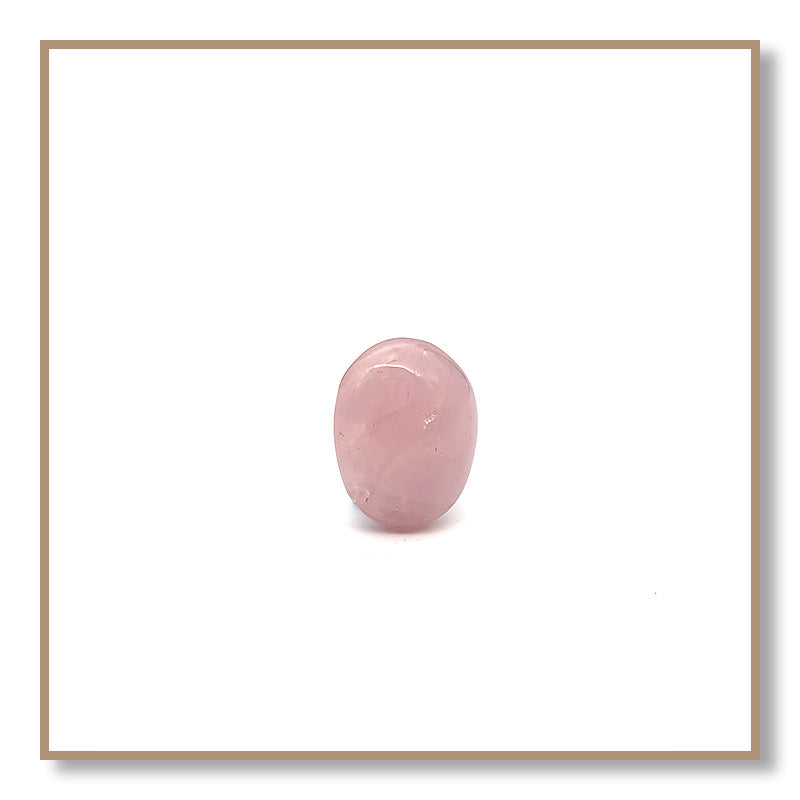 Rose Quartz Palm Stone