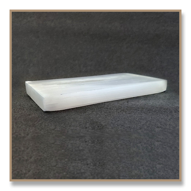 Selenite Charging Plate 8x4"