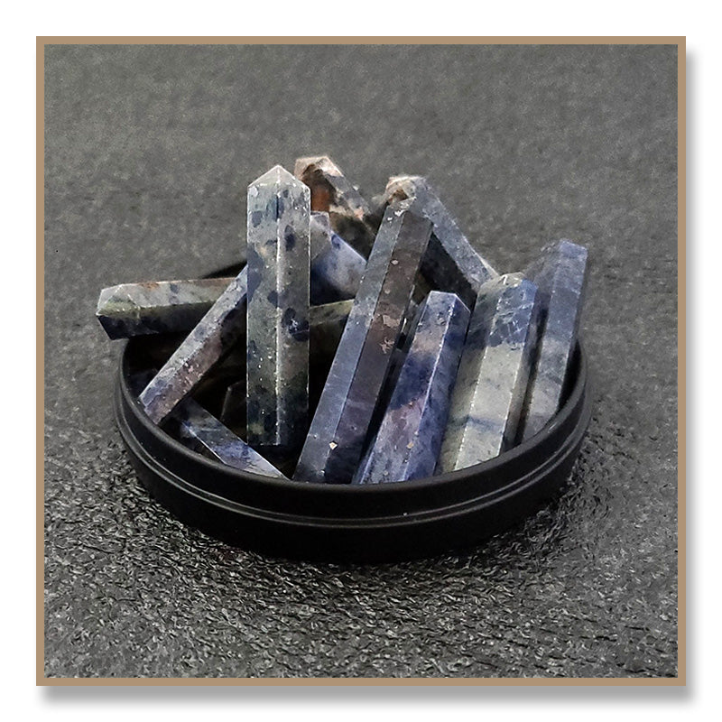 Sodalite Double Terminated Point (4-pack)