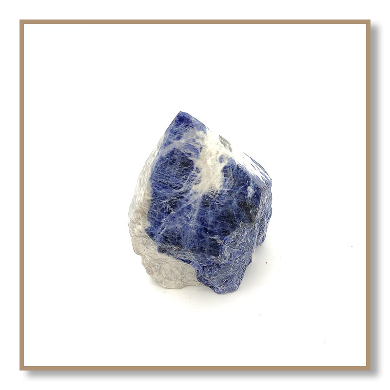 Sodalite Semi-Polished Point