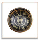 Tibetan Singing Bowl Set - Black - ( 4 inch )