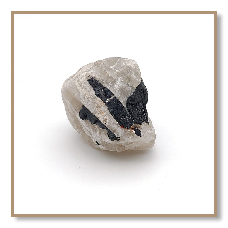 Tourmalined Quartz Raw